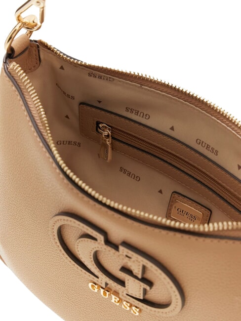 ISOLA sac bandouli&egrave;re BEIGE - Sacs pour Femme