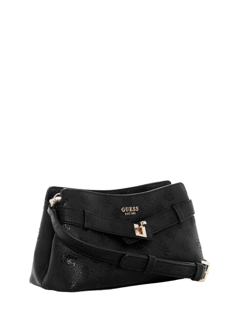 ELLA sac bandouli&egrave;re logo noir - Sacs pour Femme