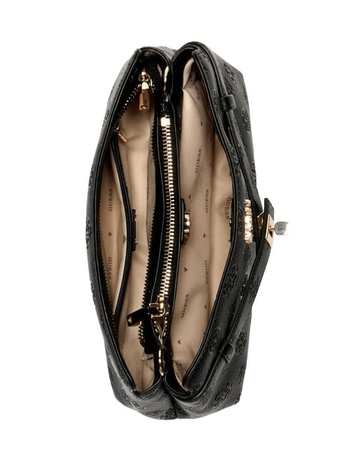ELLA sac bandouli&egrave;re logo noir - Sacs pour Femme