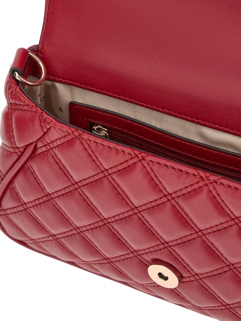 GIULLY 2 Sac &agrave; main avec bandouli&egrave;re cerise noire - Sacs pour Femme