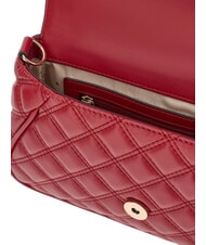 GUESS GIULLY 2 Sac &agrave; main avec bandouli&egrave;re cerise noire - Sacs pour Femme - 4
