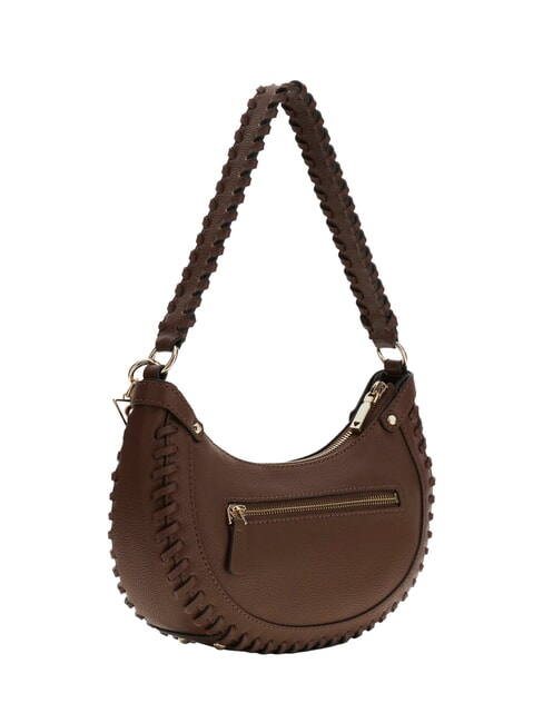 PETRA sac bandouli&egrave;re Chocolat - Sacs pour Femme