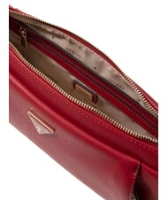 GUESS DEVON sac bandouli&egrave;re cerise noire - Sacs pour Femme - 3