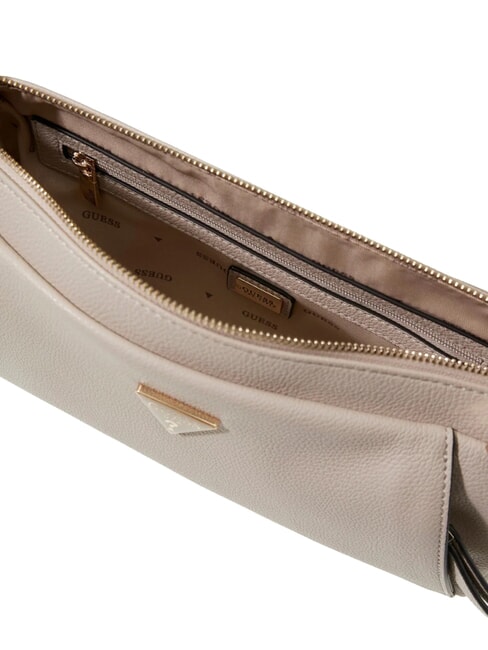 DEVON sac bandouli&egrave;re taupe clair - Sacs pour Femme