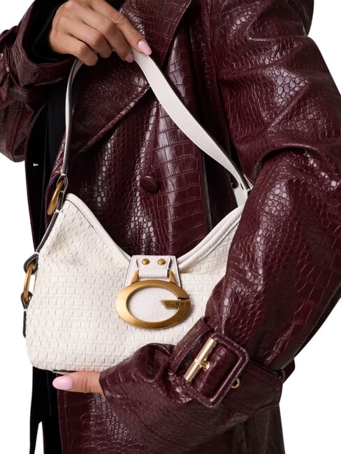 CAMDEN sac bandouli&egrave;re blanc - Sacs pour Femme