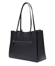 GUESS NOELLE 2 sac &agrave; bandouli&egrave;re NOIR - Sacs pour Femme - 4