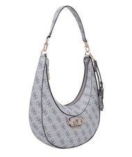 GUESS LINDSEY                                  sac bandouli&egrave;re logo en ardoise - Sacs pour Femme - 2