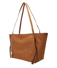 GUESS DEVON sac &agrave; bandouli&egrave;re COGNAC - Sacs pour Femme - 4