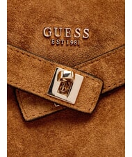 GUESS ELLA                                     sac bandouli&egrave;re COGNAC - Sacs pour Femme - 8