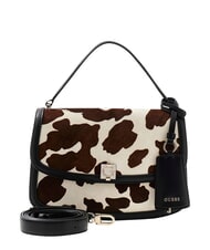 GUESS AUDREY                                   Sac &agrave; main avec bandouli&egrave;re, en cuir vache - Sacs pour Femme - 3
