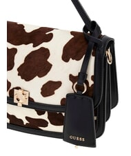 GUESS AUDREY                                   Sac &agrave; main avec bandouli&egrave;re, en cuir vache - Sacs pour Femme - 4