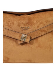 GUESS ELLA                                     Sac bandouli&egrave;re ajustable COGNAC - Sacs pour Femme - 5