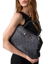 GUESS LINDSEY Sac &agrave; main avec bandouli&egrave;re grand sac fourre-tout vikky roo coalog - Sacs pour Femme - 4
