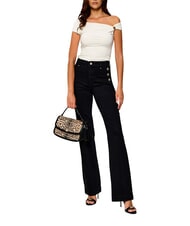GUESS AUDREY                                   Sac &agrave; main avec bandouli&egrave;re, en cuir l&eacute;opard - Sacs pour Femme - 2