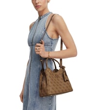 GUESS MERIDIAN 2                               Sac &agrave; main avec bandouli&egrave;re LOGO DE LAIT - Sacs pour Femme - 2