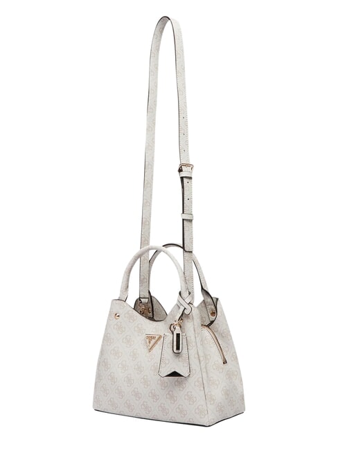 MERIDIAN 2                               Sac &agrave; main avec bandouli&egrave;re logo en os - Sacs pour Femme