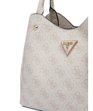 GUESS MERIDIAN 2                               Sac &agrave; main avec bandouli&egrave;re logo en os - Sacs pour Femme - 6