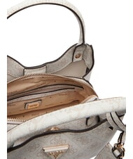 GUESS MERIDIAN 2                               Sac &agrave; main avec bandouli&egrave;re logo en os - Sacs pour Femme - 7