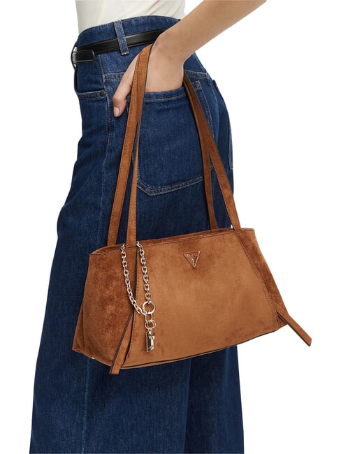 DEVON                                    sac bandouli&egrave;re COGNAC - Sacs pour Femme