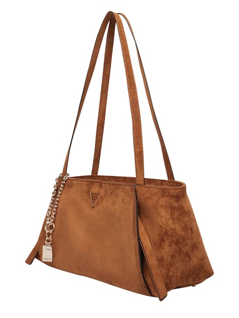 DEVON                                    sac bandouli&egrave;re COGNAC - Sacs pour Femme