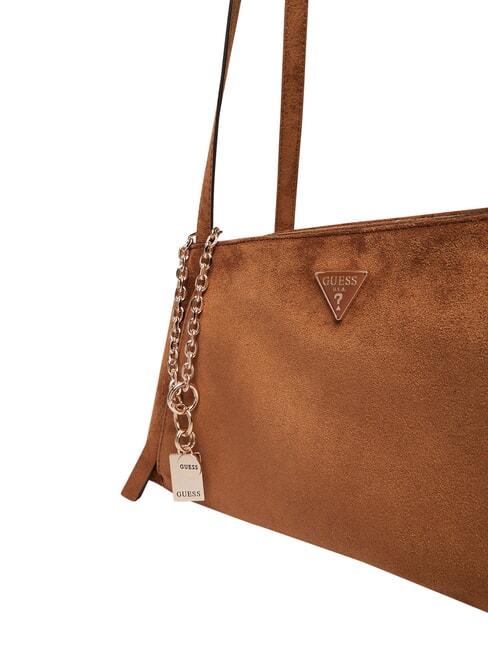 DEVON                                    sac bandouli&egrave;re COGNAC - Sacs pour Femme