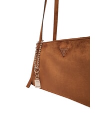 GUESS DEVON                                    sac bandouli&egrave;re COGNAC - Sacs pour Femme - 5