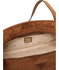 GUESS DEVON                                    sac bandouli&egrave;re COGNAC - Sacs pour Femme - 6