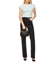 GUESS GIULLY 2 Sac &agrave; main avec bandouli&egrave;re NOIR - Sacs pour Femme - 2