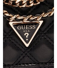 GUESS GIULLY 2 Sac &agrave; main avec bandouli&egrave;re NOIR - Sacs pour Femme - 7
