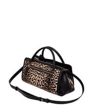 GUESS AUDREY                                   Sac &agrave; main avec bandouli&egrave;re, en cuir l&eacute;opard - Sacs pour Femme - 3