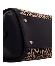 GUESS AUDREY                                   Sac &agrave; main avec bandouli&egrave;re, en cuir l&eacute;opard - Sacs pour Femme - 5