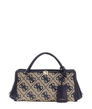 GUESS AUDREY                                   Sac &agrave; main avec bandouli&egrave;re logo marine - Sacs pour Femme - 4