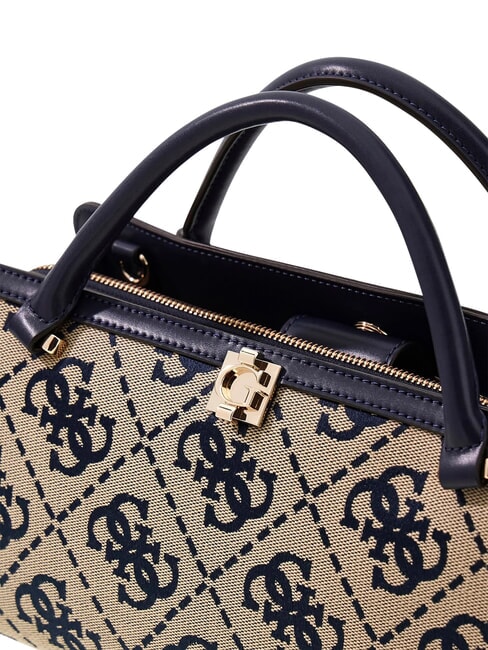 AUDREY                                   Sac &agrave; main avec bandouli&egrave;re logo marine - Sacs pour Femme