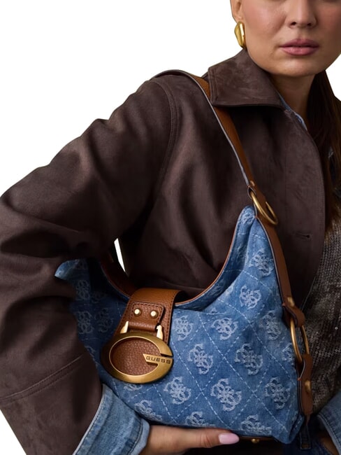 CAMDEN                                   Sac bandouli&egrave;re ajustable logo denim - Sacs pour Femme