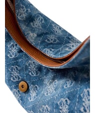 GUESS CAMDEN                                   Sac bandouli&egrave;re ajustable logo denim - Sacs pour Femme - 8