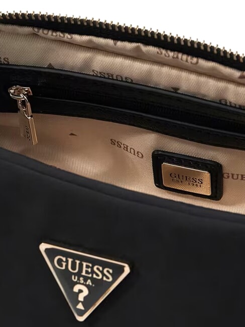 ECO GEMMA                                sac bandouli&egrave;re NOIR - Sacs pour Femme