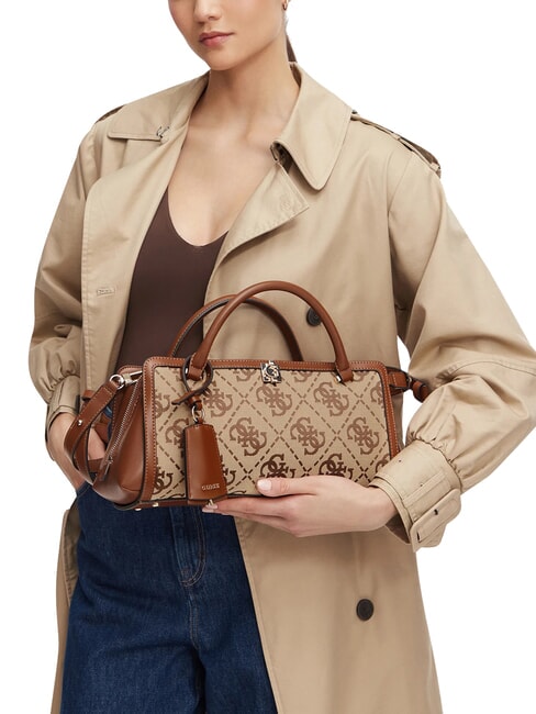 AUDREY                                   Sac &agrave; main avec bandouli&egrave;re LOGO DE LAIT - Sacs pour Femme