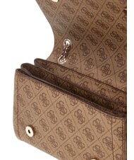 GUESS NOELLE 2                                 Sac bandouli&egrave;re &agrave; double poign&eacute;e logo lait/bleu clair - Sacs pour Femme - 4
