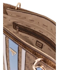 GUESS NOELLE 2                                 sac &agrave; bandouli&egrave;re logo lait/bleu clair - Sacs pour Femme - 4