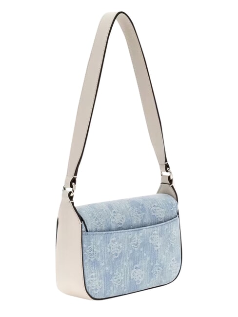RUBY sac bandouli&egrave;re logo denim - Sacs pour Femme