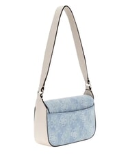 GUESS RUBY sac bandouli&egrave;re logo denim - Sacs pour Femme - 3