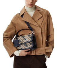 GUESS AUDREY                                   Sac &agrave; main avec bandouli&egrave;re logo marine - Sacs pour Femme - 2