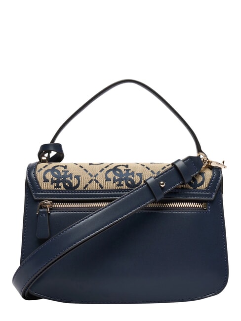 AUDREY                                   Sac &agrave; main avec bandouli&egrave;re logo marine - Sacs pour Femme