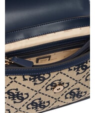 GUESS AUDREY                                   Sac &agrave; main avec bandouli&egrave;re logo marine - Sacs pour Femme - 6
