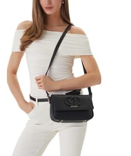 GUESS ISOLA                                    Sac bandouli&egrave;re, double portabilit&eacute; NOIR - Sacs pour Femme - 2
