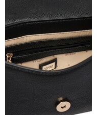 GUESS ISOLA                                    Sac bandouli&egrave;re, double portabilit&eacute; NOIR - Sacs pour Femme - 6