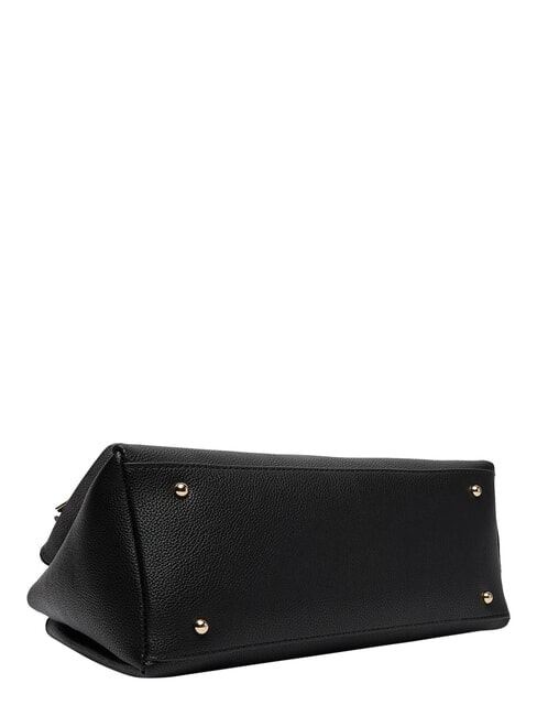 ISOLA Sac &agrave; main avec bandouli&egrave;re NOIR - Sacs pour Femme