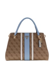 GUESS NOELLE 2                                 Sac &agrave; main avec bandouli&egrave;re logo lait/bleu clair - Sacs pour Femme - 2
