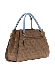 GUESS NOELLE 2                                 Sac &agrave; main avec bandouli&egrave;re logo lait/bleu clair - Sacs pour Femme - 3