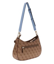 GUESS NOELLE 2                                 Sac bandouli&egrave;re ajustable logo lait/bleu clair - Sacs pour Femme - 3